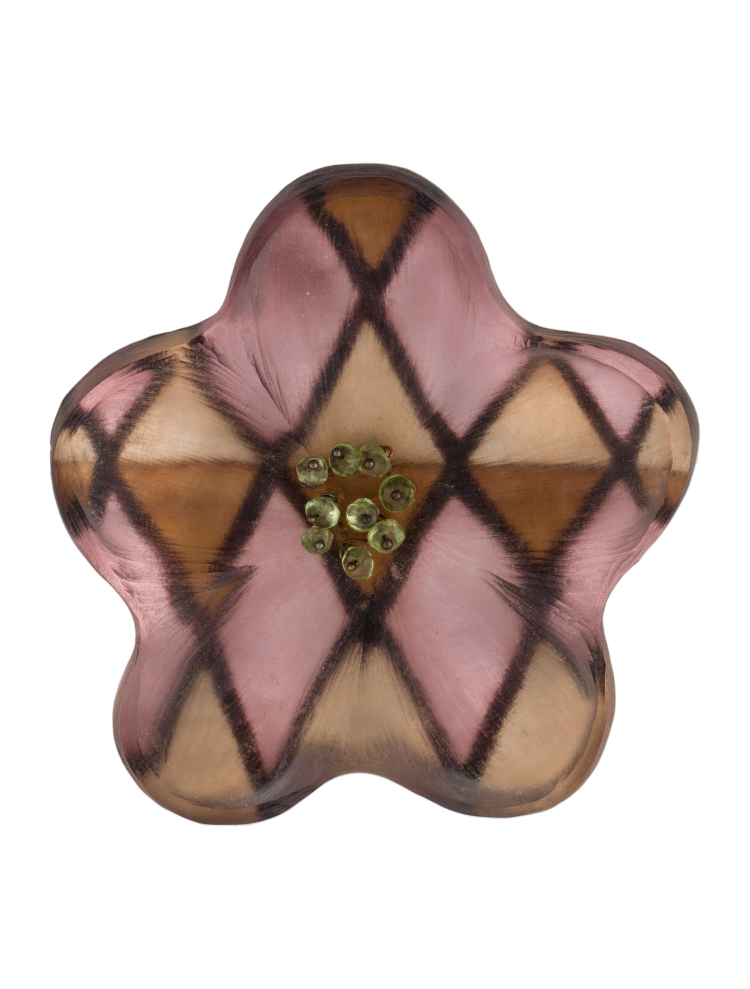 Alexis Bittar Lucite Flower Brooch