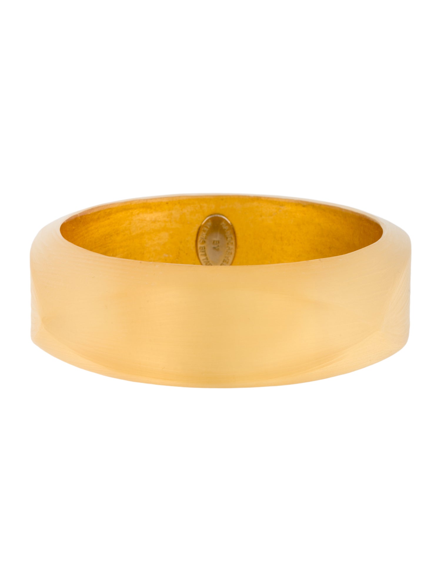 Alexis Bittar Lucite Wide Squared Bangle