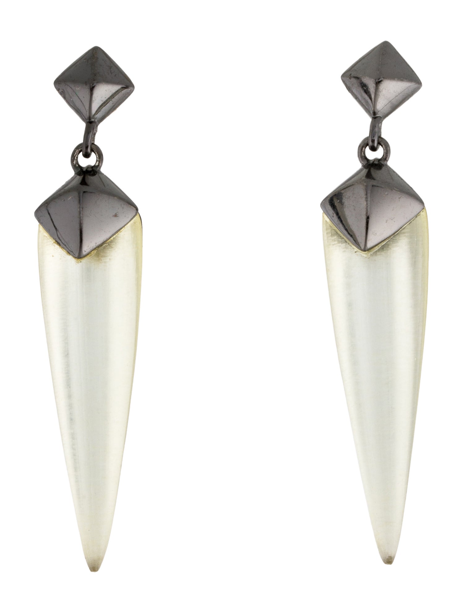 Alexis Bittar Lucite Spear Drop Earrings