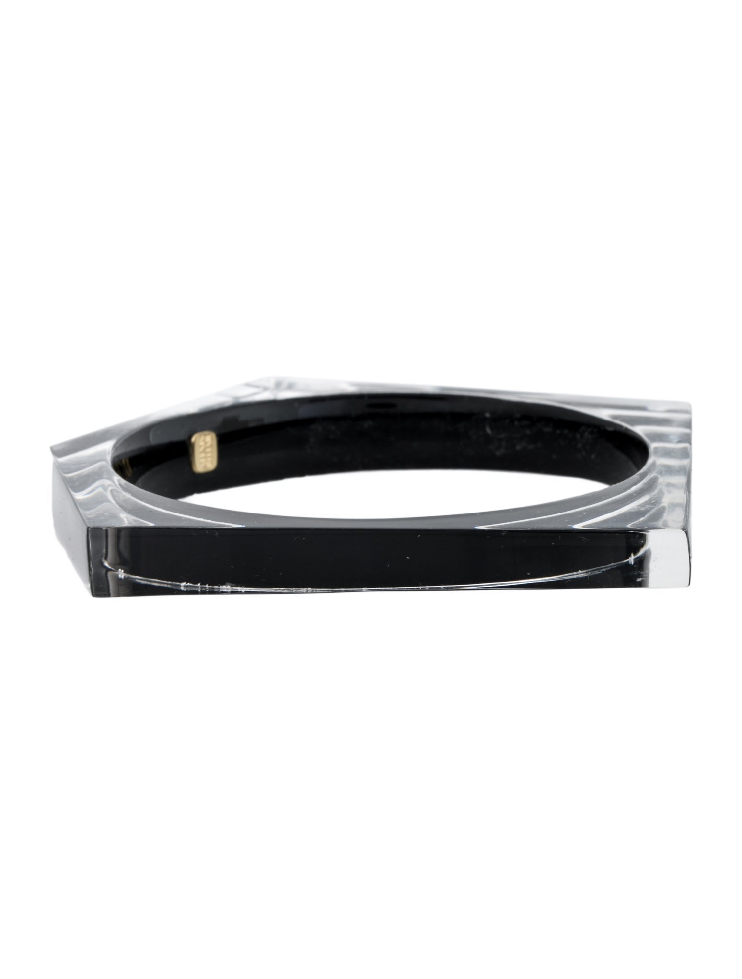 Alexis Bittar Lucite Geometric Bangle Bracelet