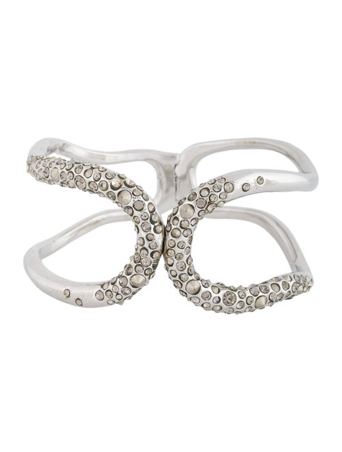 Alexis Bittar Crystal Miss Havisham Hinged Cuff