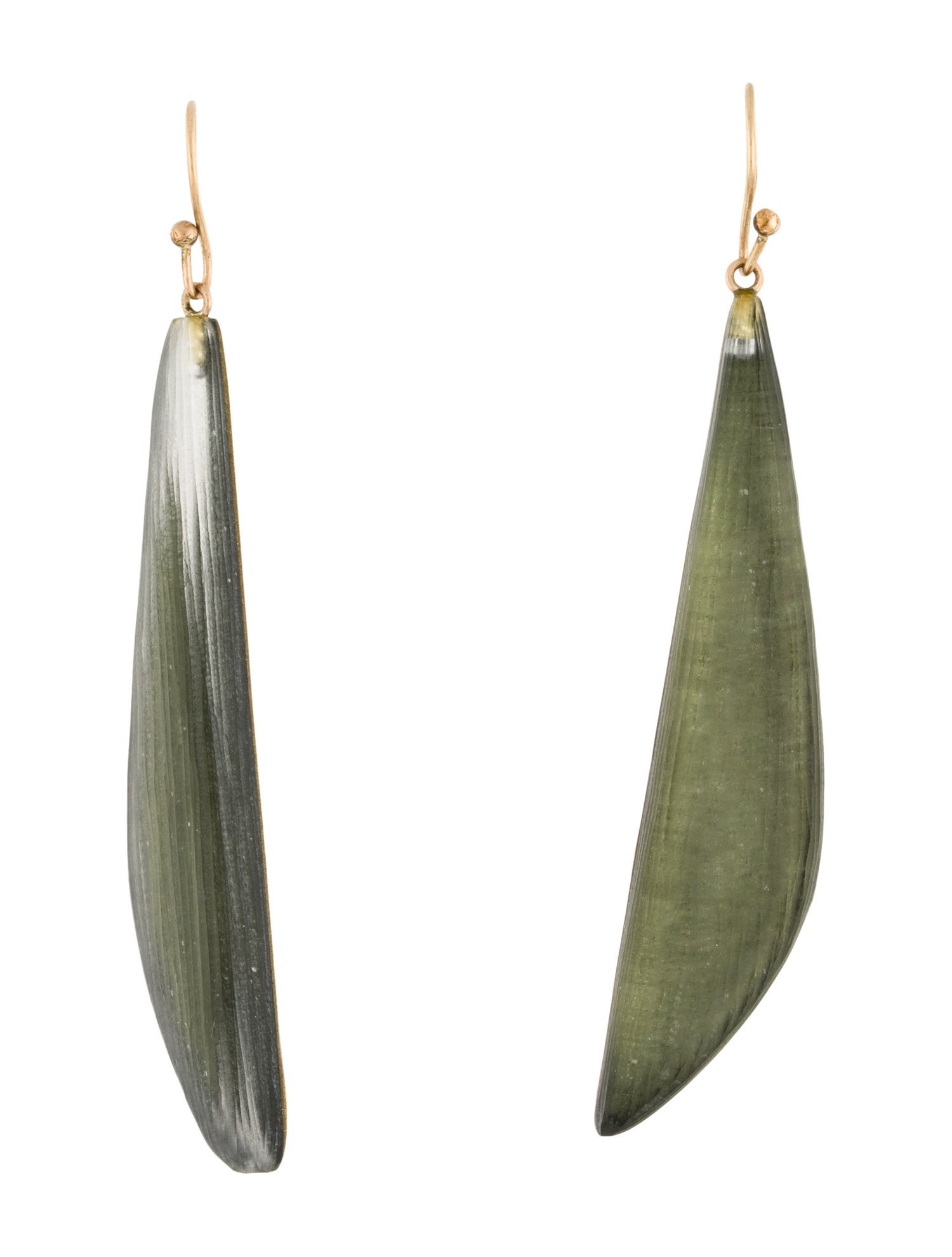 Alexis Bittar Lucite Curved Drop Earrings