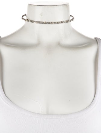 Alexis Bittar Crystal Encrusted Spike Choker