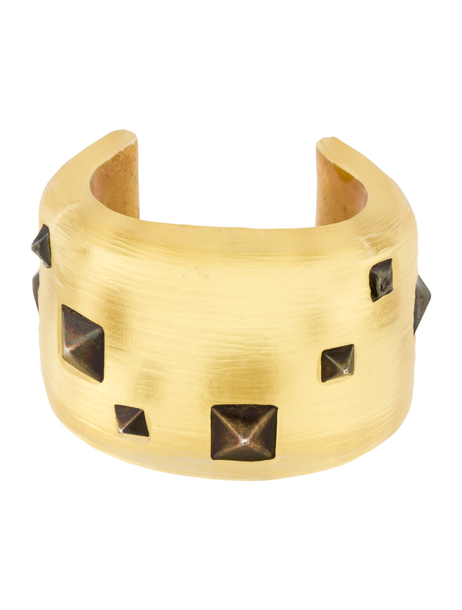Alexis Bittar Lucite Rockstud Cuff Bracelet