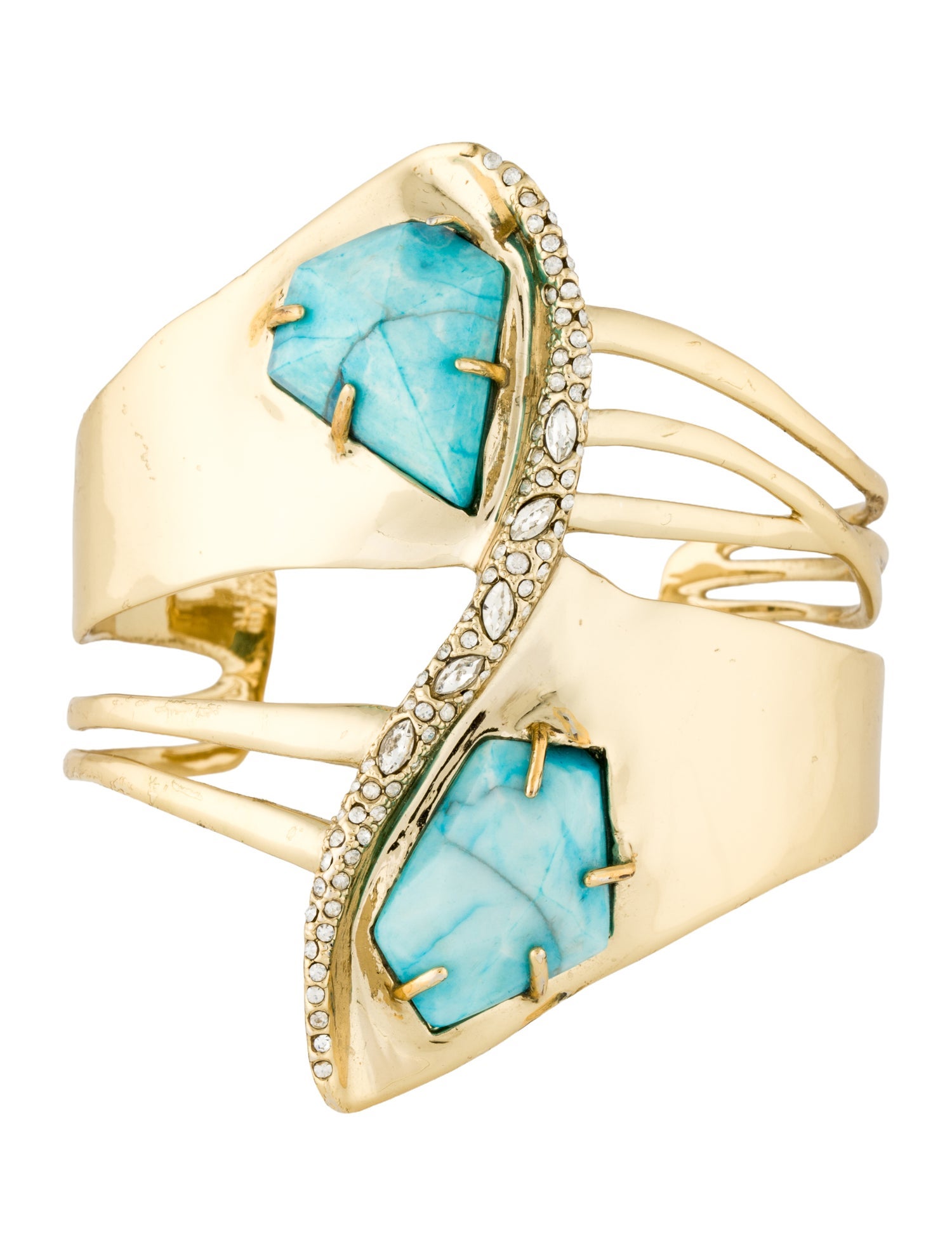 Alexis Bittar Alexis Bittar Crystal Cuff Bracelet