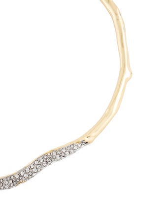 Alexis Bittar Solanales Crystal Skinny Collar Necklace