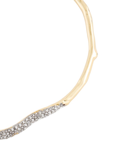 Alexis Bittar Solanales Crystal Skinny Collar Necklace