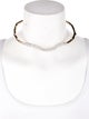 Alexis Bittar Solanales Crystal Skinny Collar Necklace