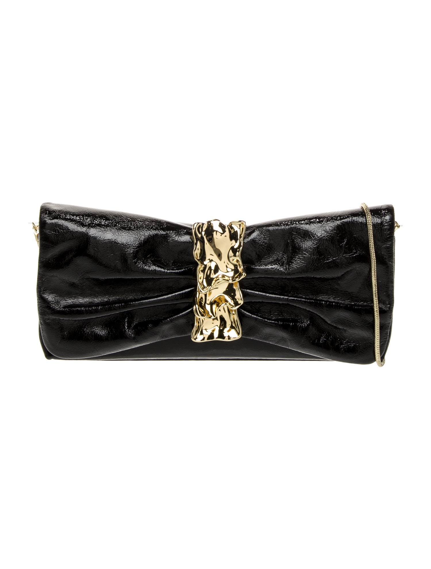Alexis Bittar Patent Leather Shoulder Bag
