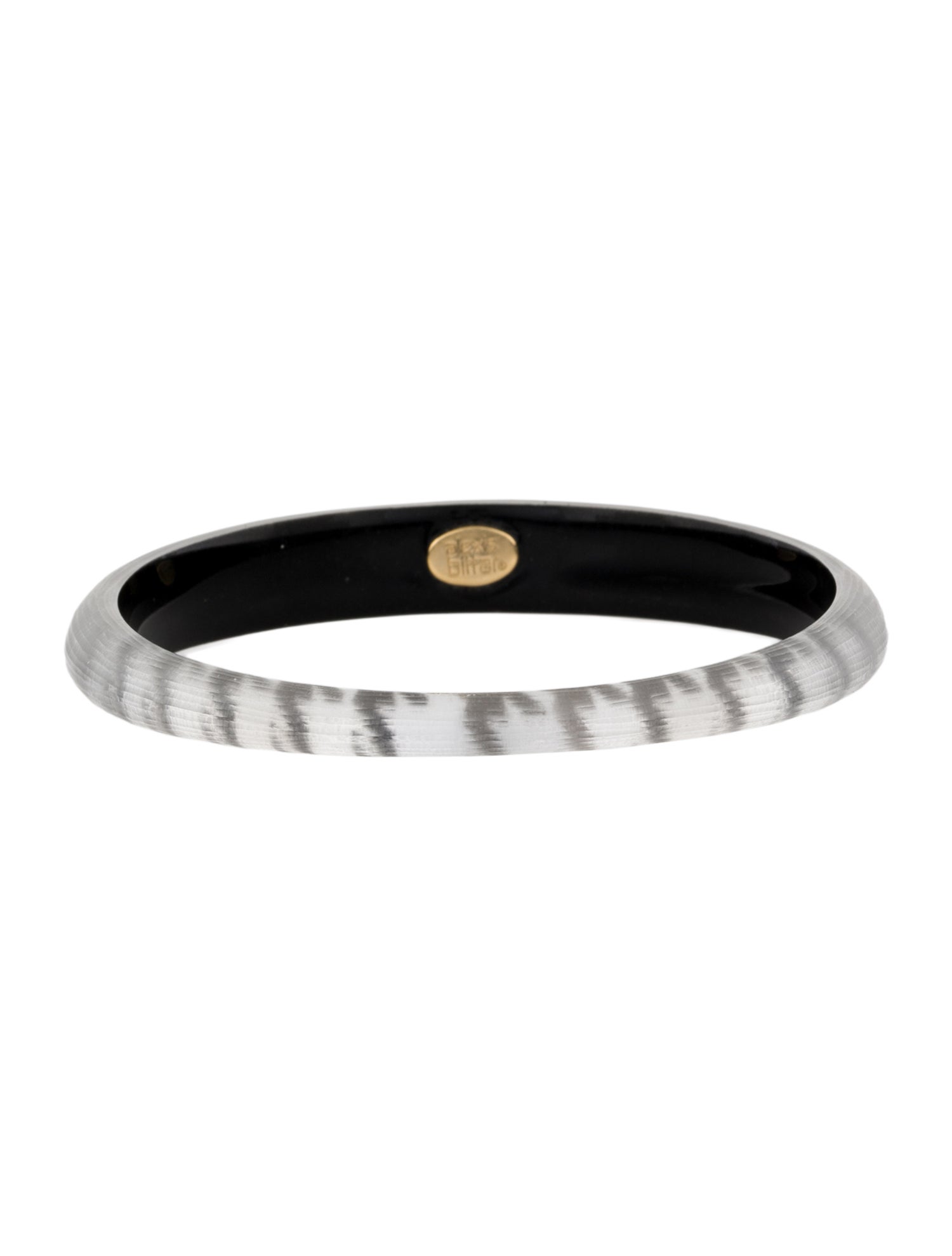 Alexis Bittar Lucite Skinny Tapered Bangle Bracelet