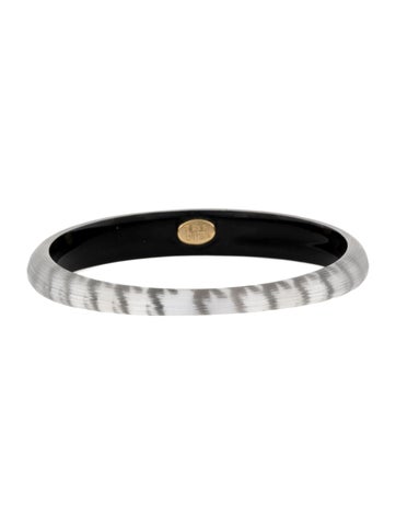 Alexis Bittar Bangle Lucite Skinny Tapered Bracelet