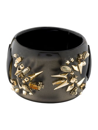 Alexis Bittar Studded Spike Hinge Bracelet