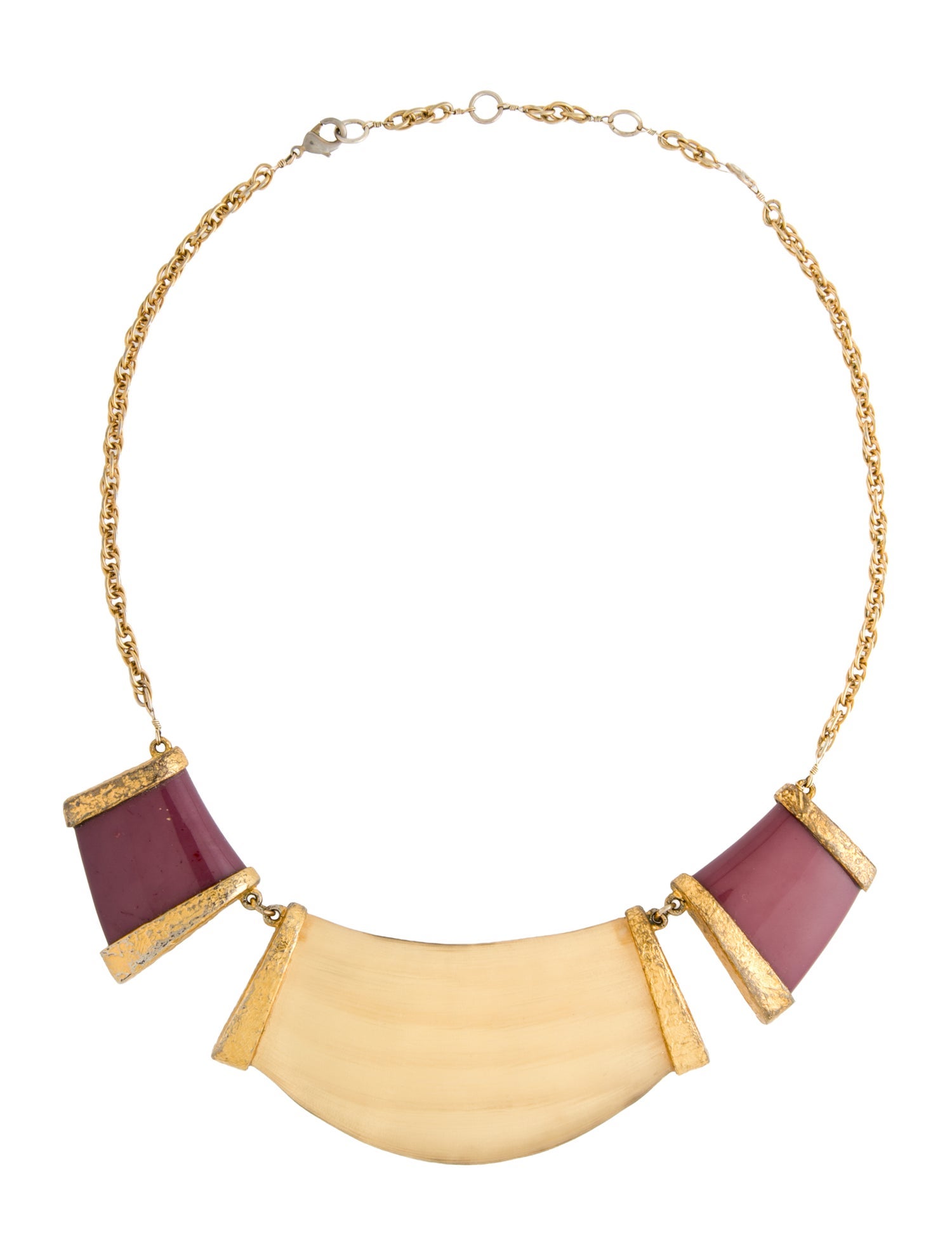 Alexis Bittar Lucite & Crystal Collar Necklace