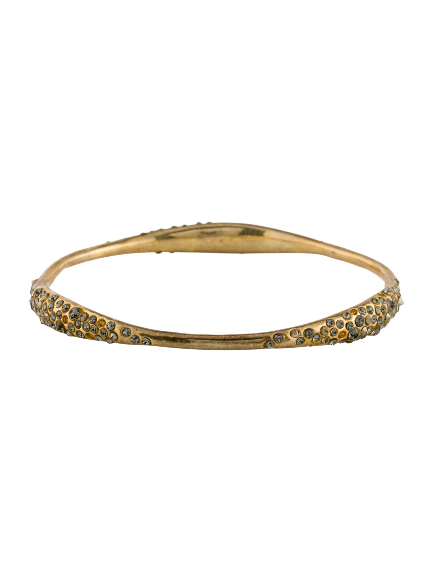 Alexis Bittar Crystal Encrusted Bangle Bracelet