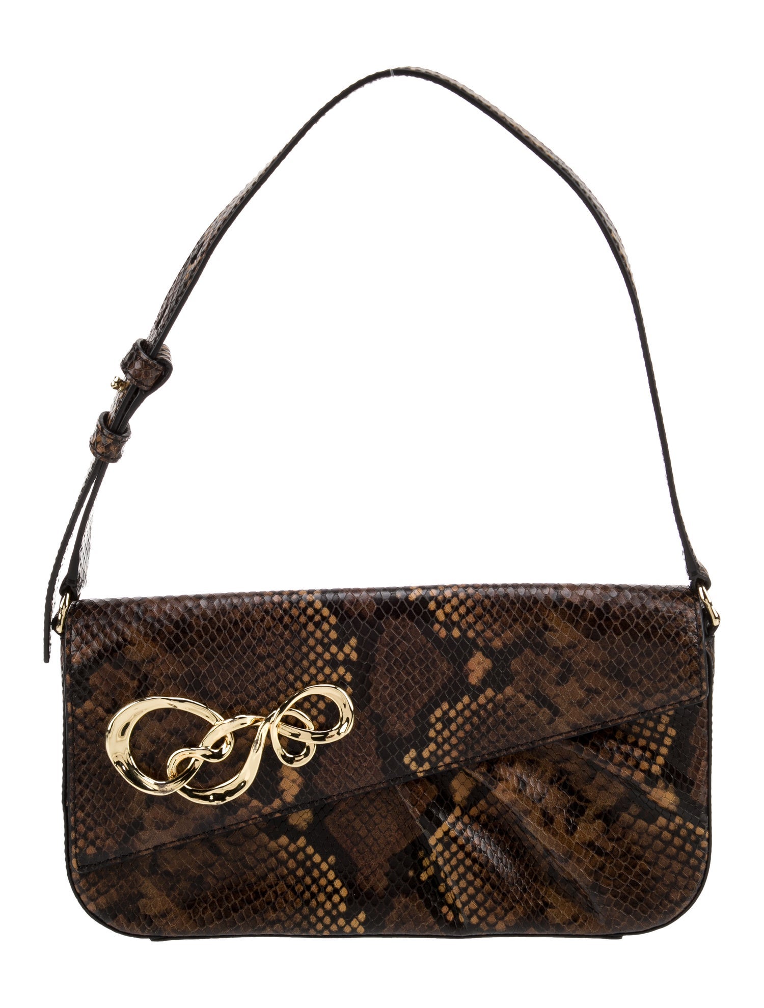Alexis Bittar Embossed Leather Shoulder Bag