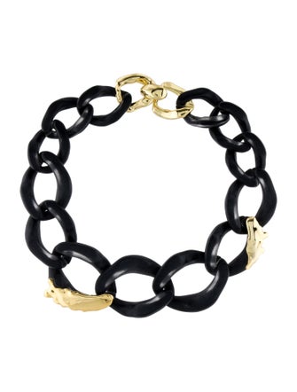 Alexis Bittar XL Lucite Chain Necklace