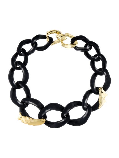 Alexis Bittar XL Lucite Chain Necklace