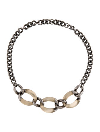 Alexis Bittar Lucite Link Necklace