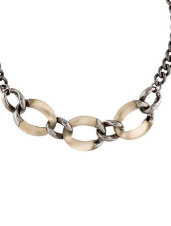 Alexis Bittar Lucite Link Necklace