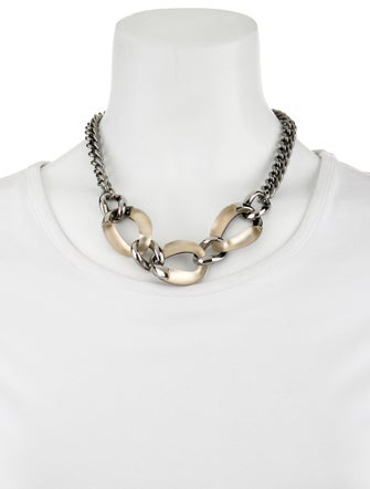 Alexis Bittar Lucite Link Necklace