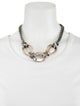 Alexis Bittar Lucite Link Necklace