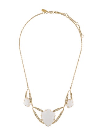 Alexis Bittar Crystal Collar Necklace