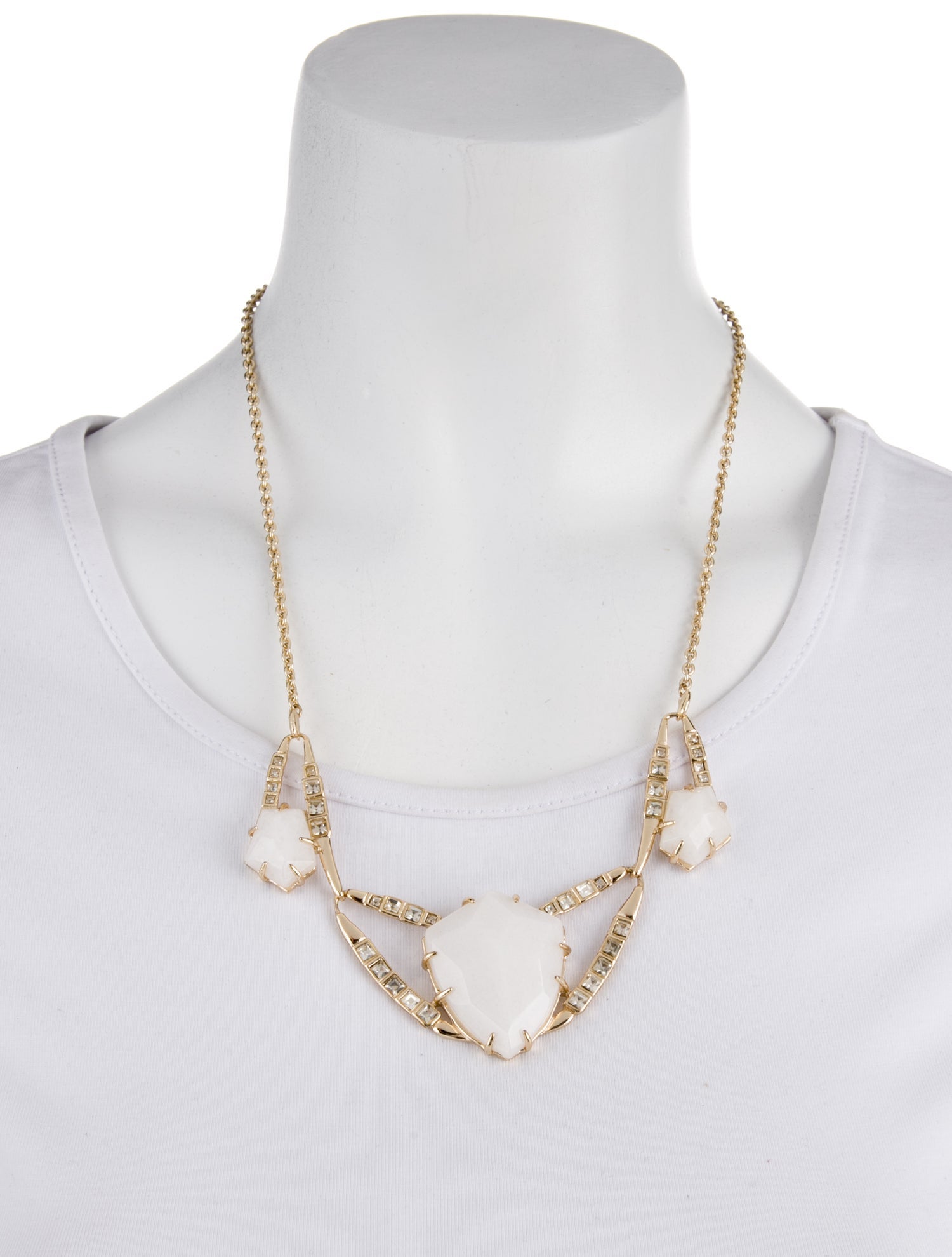 Alexis Bittar Crystal Collar Necklace