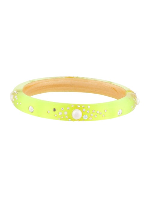 Alexis Bittar Lucite Hinged Bangle Bracelet