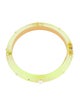 Alexis Bittar Lucite Hinged Bangle Bracelet