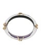 Alexis Bittar Lucite Hinged Bangle Bracelet