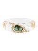 Alexis Bittar Crystal Viney Lucite Bangle