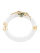 Alexis Bittar Crystal Viney Lucite Bangle