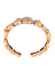 Alexis Bittar Crystal Hinge Cuff Bracelet