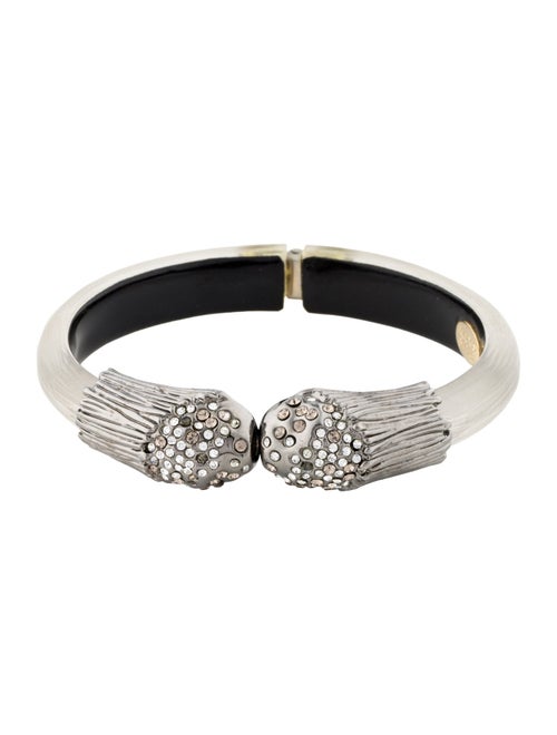 Alexis Bittar Lucite & Crystal Cuff Bracelet
