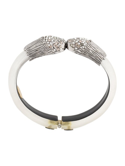 Alexis Bittar Lucite & Crystal Cuff Bracelet
