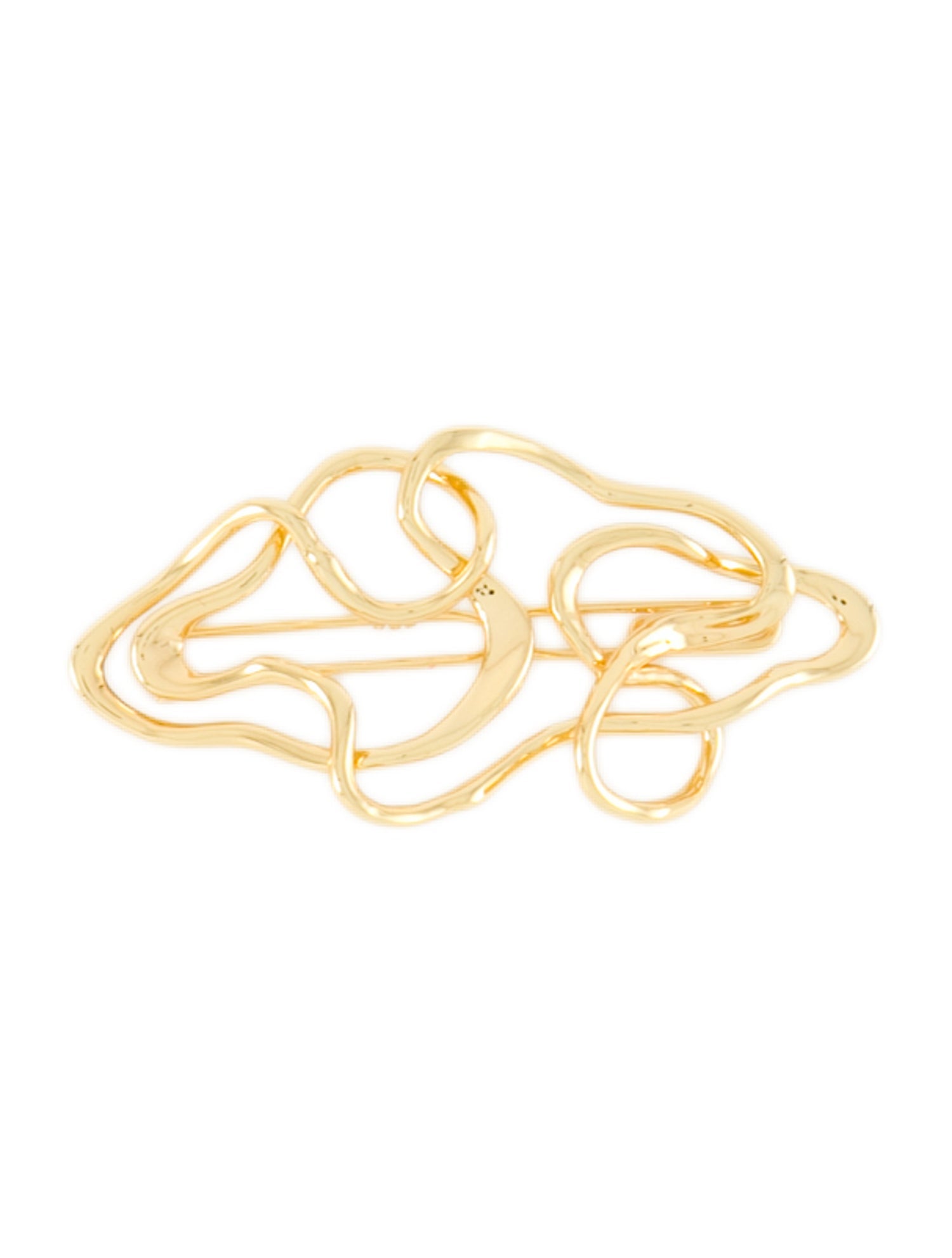 Alexis Bittar Gold Tone Hairclip w/Tags