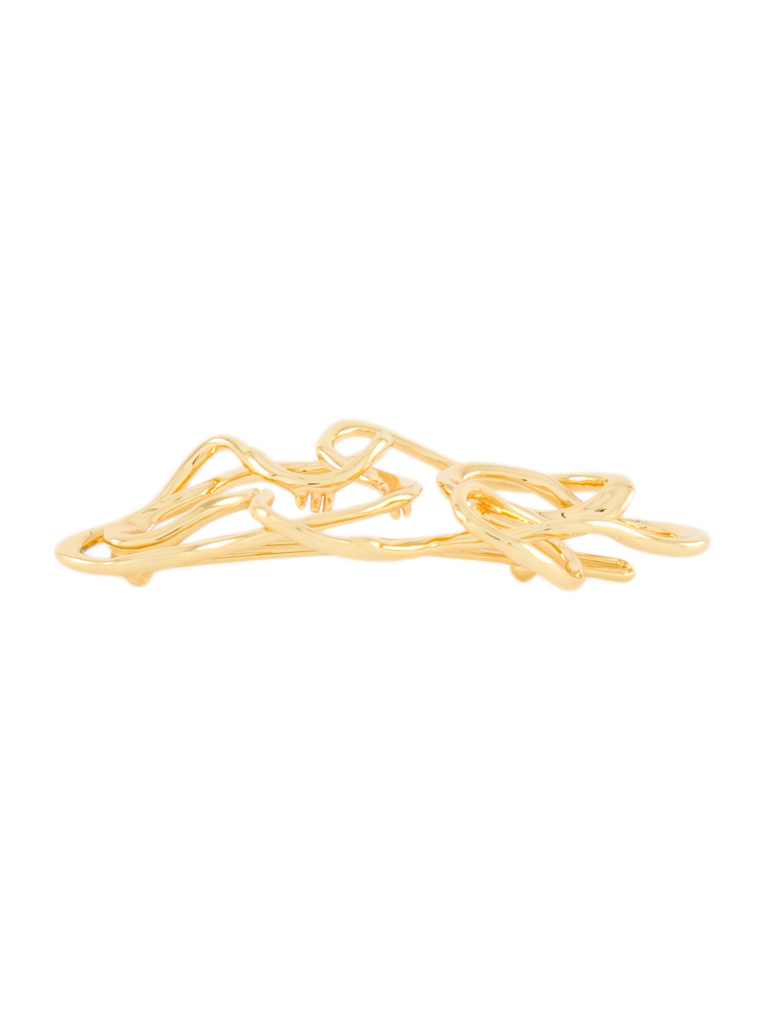 Alexis Bittar Gold Tone Hairclip w/Tags