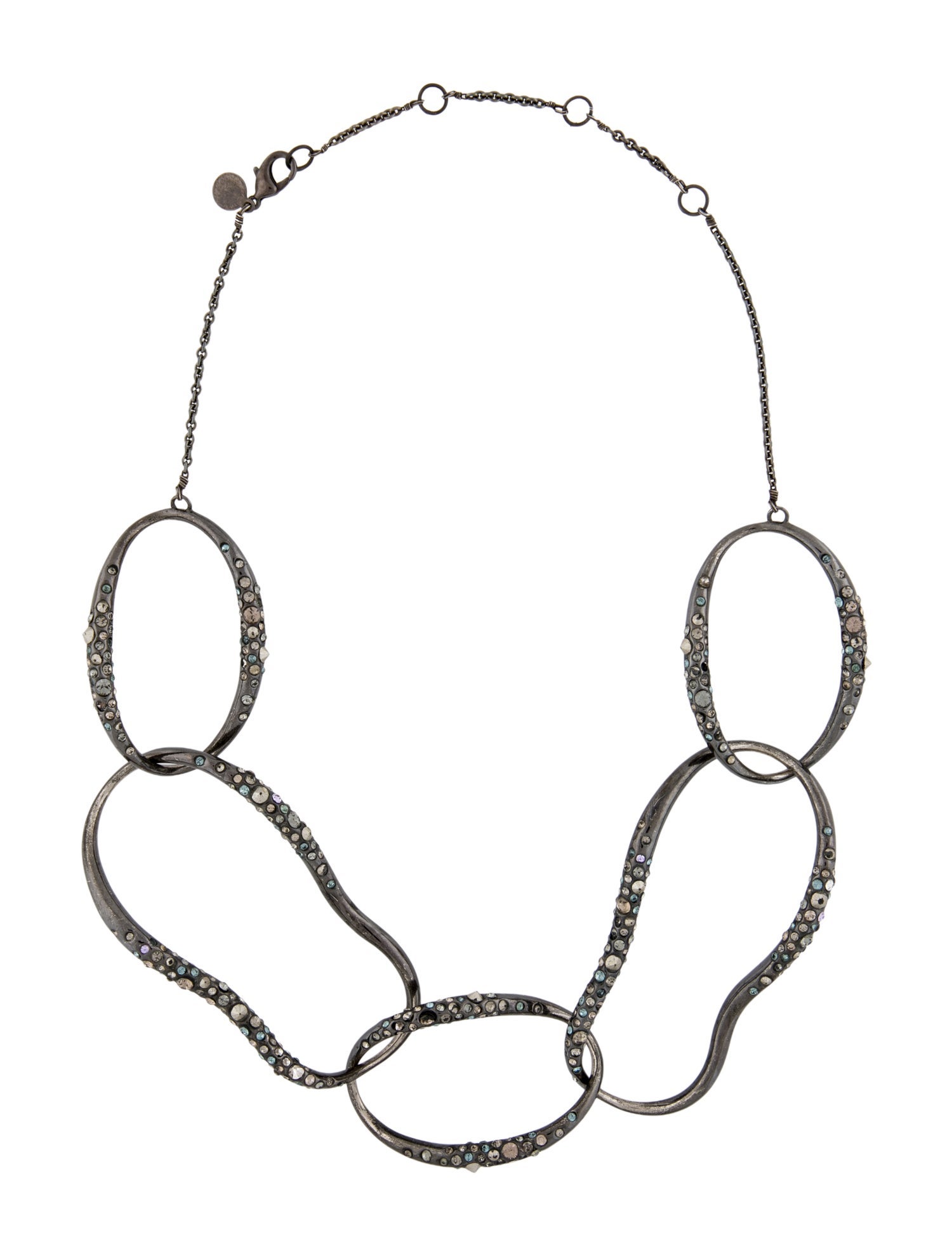 Alexis Bittar Encrusted Crystal Choker Necklace