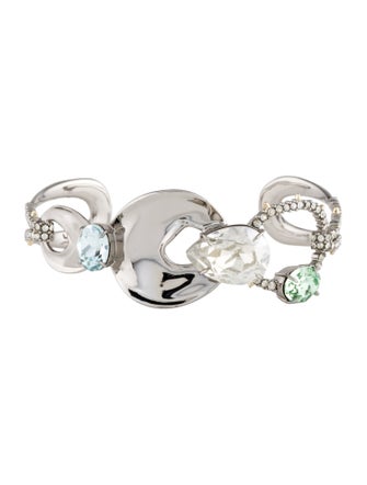 Alexis Bittar Crystal Cuff Bracelet