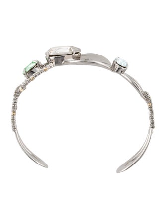 Alexis Bittar Crystal Cuff Bracelet