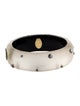 Alexis Bittar Lucite Studded Hinge Bangle Bracelet