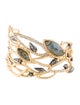 Alexis Bittar Crystal Encrusted & Lucite Cuff Bracelet