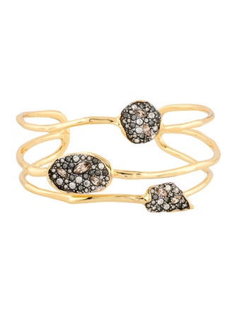 Alexis Bittar Crystal Cuff Bracelet