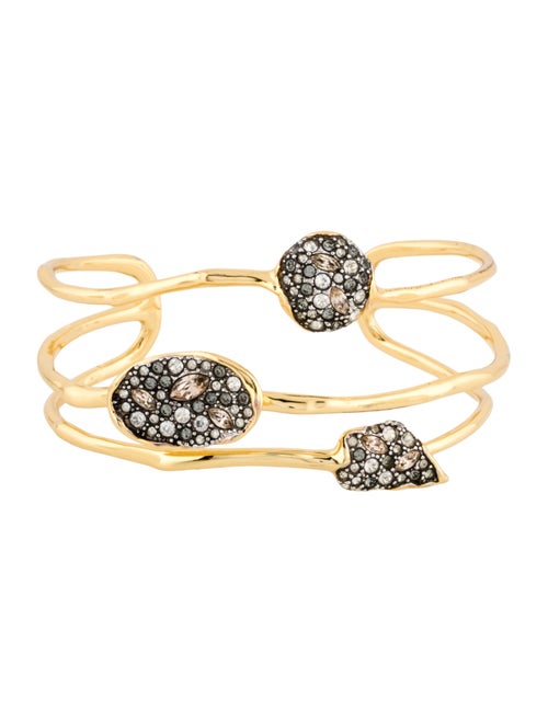 Alexis Bittar Crystal Cuff Bracelet
