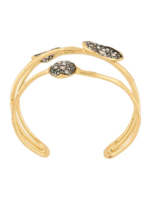 Alexis Bittar Crystal Cuff Bracelet