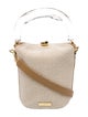 Alexis Bittar Raffia Top Handle Bag