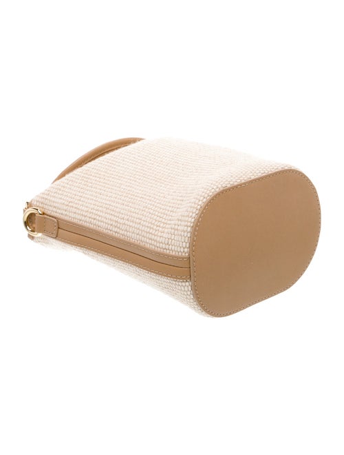 Alexis Bittar Raffia Top Handle Bag