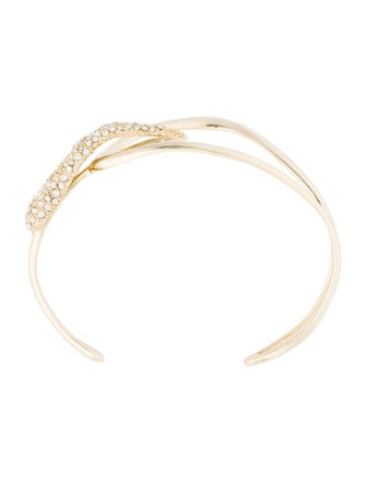 Alexis Bittar Crystal Encrusted Cuff Bracelet