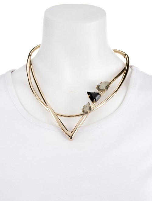 Alexis Bittar Miss Havisham Crystal Choker