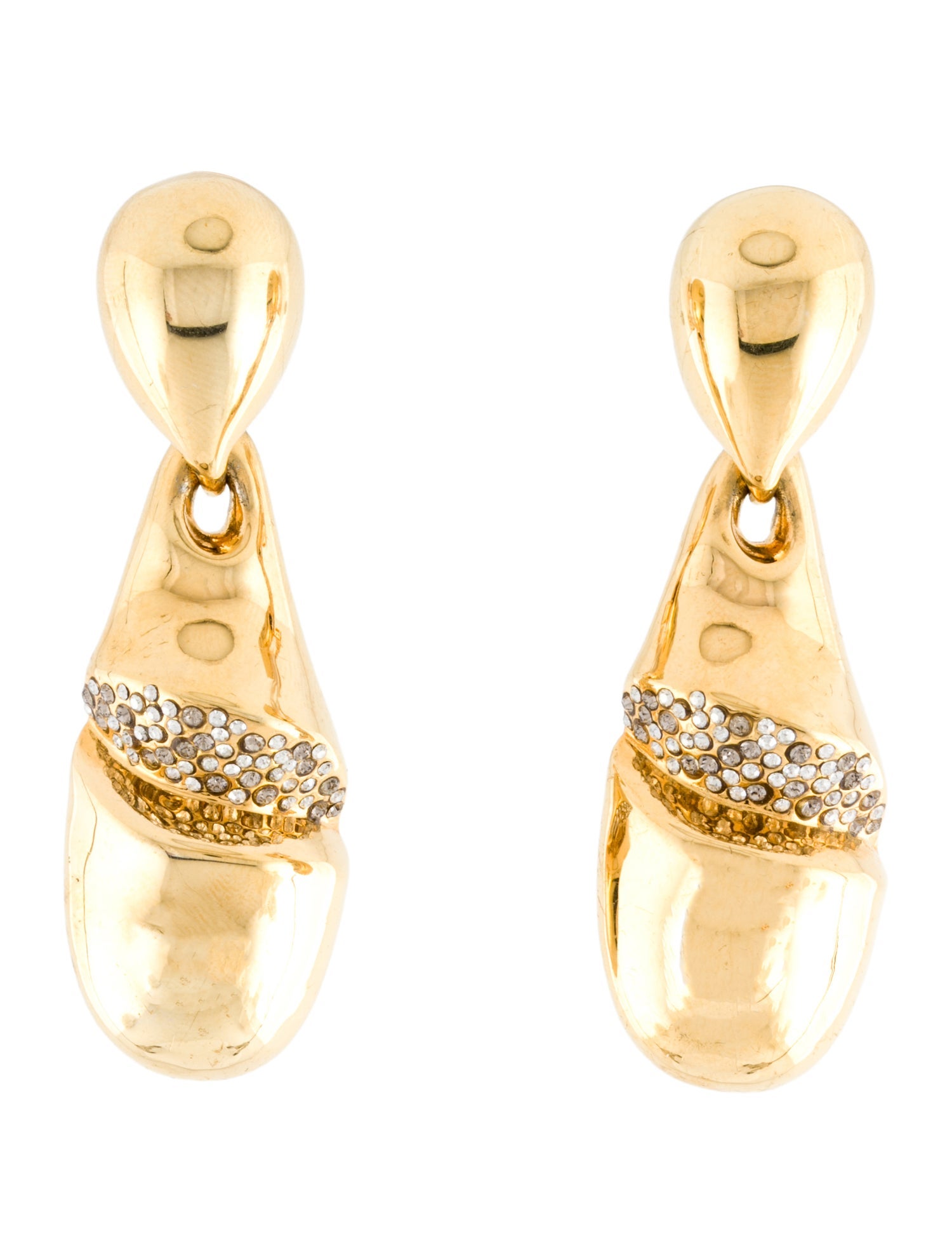 Alexis Bittar Crystal Clip-On Earrings
